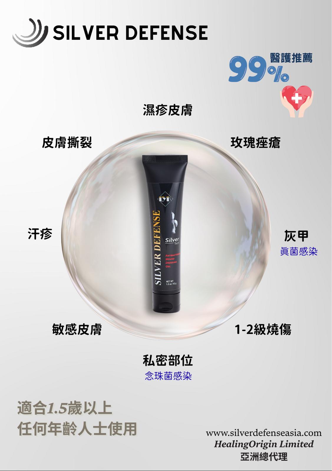 Silver Defense Wound Dressing Gel